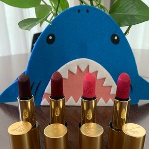 Lisa Eldridge lipsticks, various formulas, used